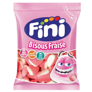 Bisous fraise sucre 90gr Fini
Bisous fraise sucre 90gr Fini halal