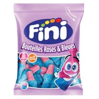 Bouteille bleue et rose acide 90gr Fini
bonbon Bouteille bleue et rose acide 90gr Fini halal