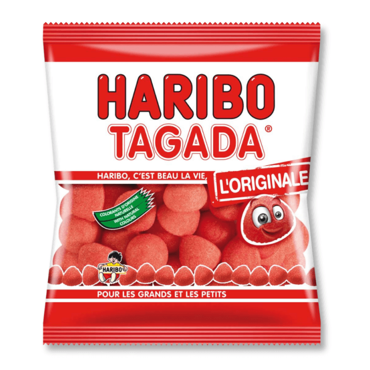 Haribo Tagada 120gr - L'univers du bonbon
