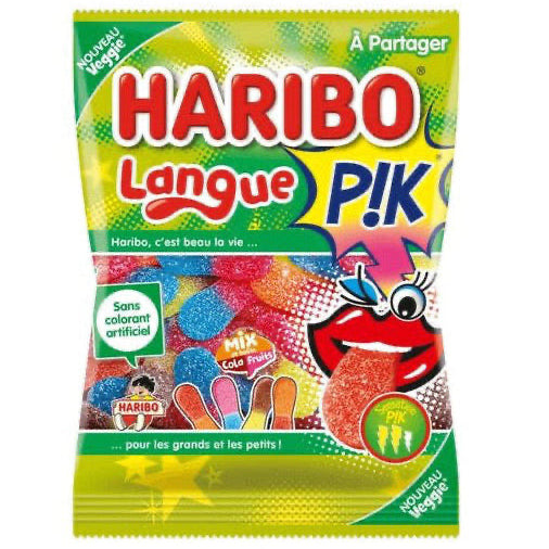 haribo bonbon langue pik